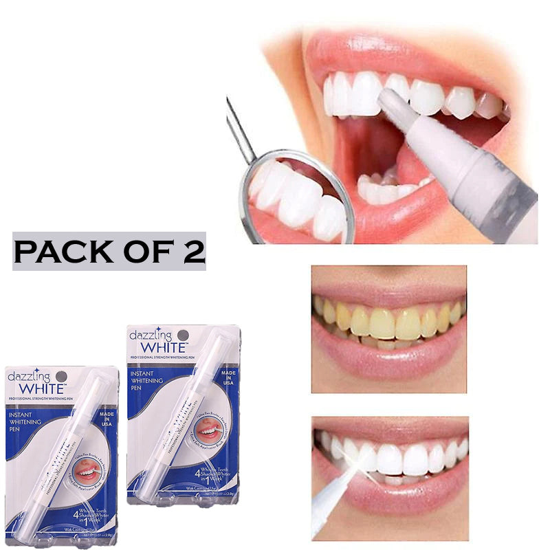 Pack of 2 Professional Strength Teeth Whitening Pens