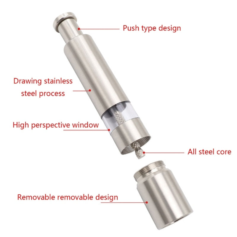 ThumbPress Spice Grinder: High-Quality Stainless Steel