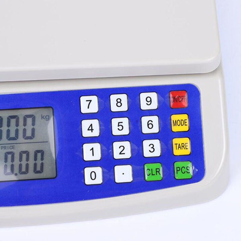 Mini Electronic Price Computing Scale: 30KG Capacity, 1g Precision