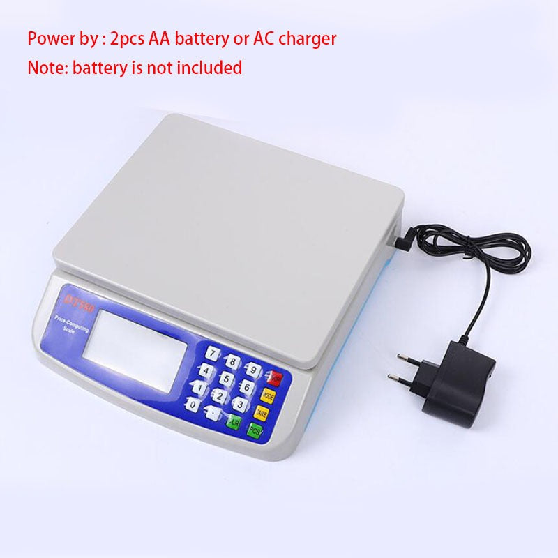 Mini Electronic Price Computing Scale: 30KG Capacity, 1g Precision