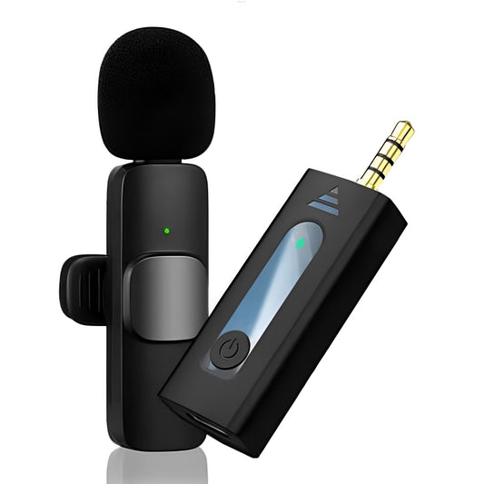 K35 High-Quality Wireless Dual Microphone: For Mobile Phones and Cameras