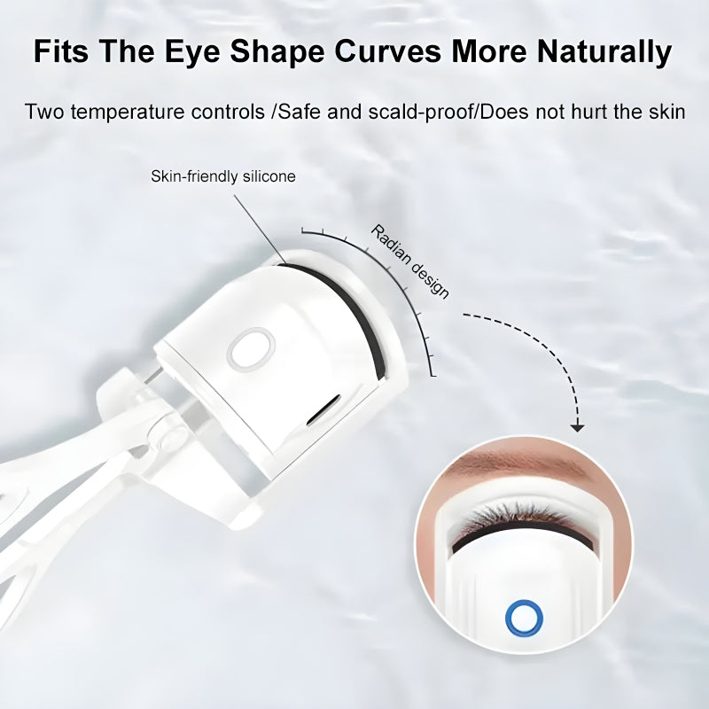 Mini Electric Eyelash Curler: Quick & Long-Lasting Curling