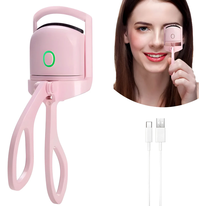 Mini Electric Eyelash Curler: Quick & Long-Lasting Curling