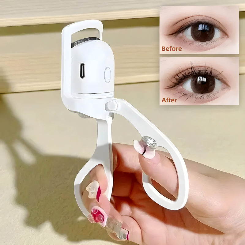 Mini Electric Eyelash Curler: Quick & Long-Lasting Curling