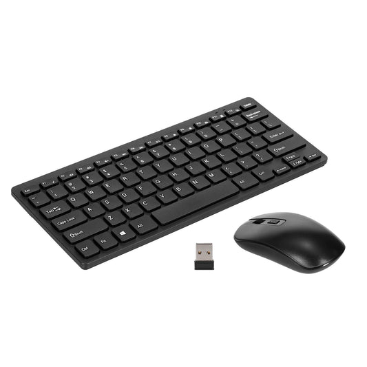 WaveCombo: 2.4G Wireless Keyboard Mouse Set - Compact and Reliable