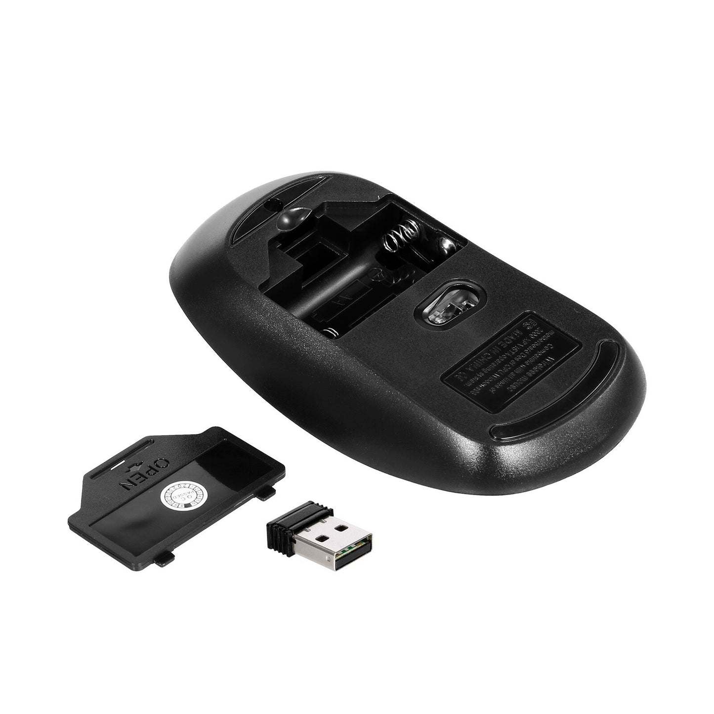 WaveCombo: 2.4G Wireless Keyboard Mouse Set - Compact and Reliable