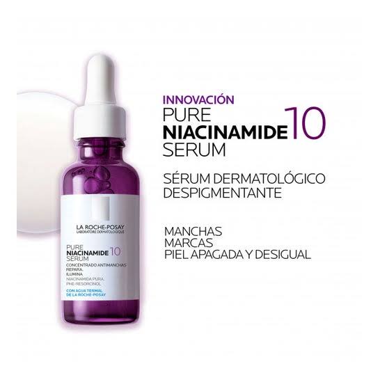 La Roche-Posay Pure Niacinamide 10 Serum (30ml): Dark Spot Treatment