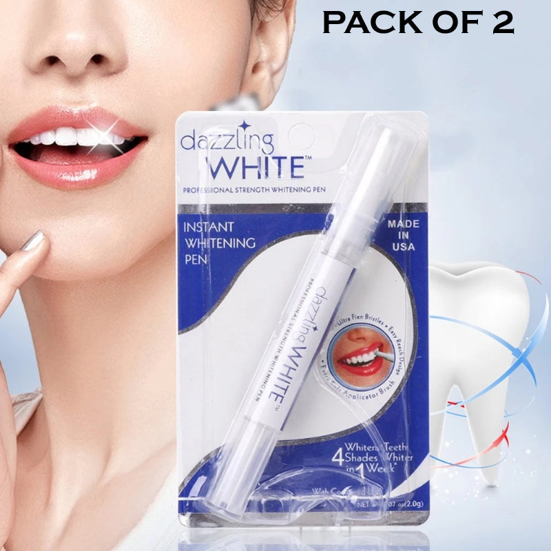 Pack of 2 Professional Strength Teeth Whitening Pens