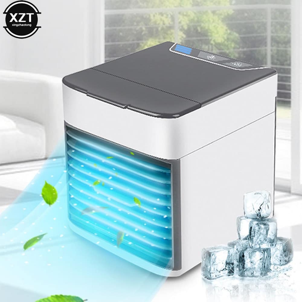 Portable Desktop Mini Air Conditioner: Multi-Function with USB