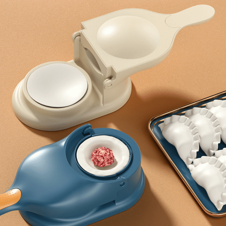 Dumpling Master: 2-in-1 Manual Wrapper Mold