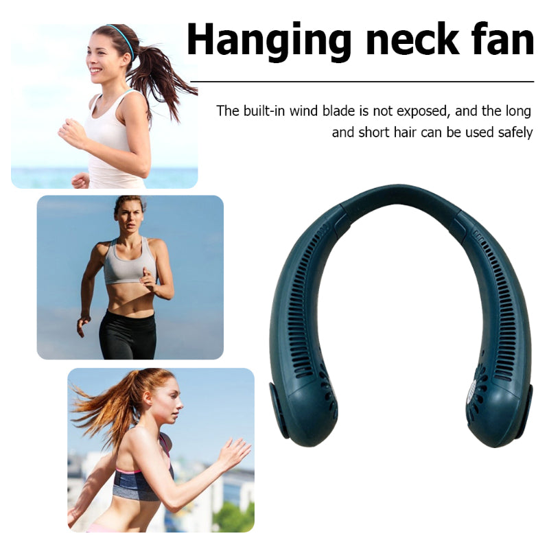 Portable Bladeless Neck Fan 1200 mAh | Rechargeable Hanging Fan