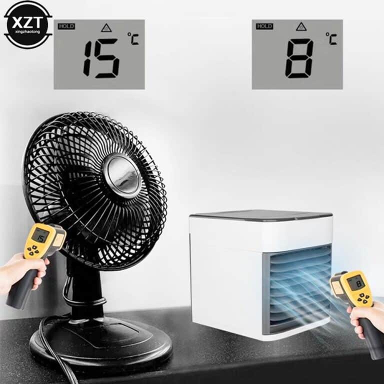 Portable Desktop Mini Air Conditioner: Multi-Function with USB