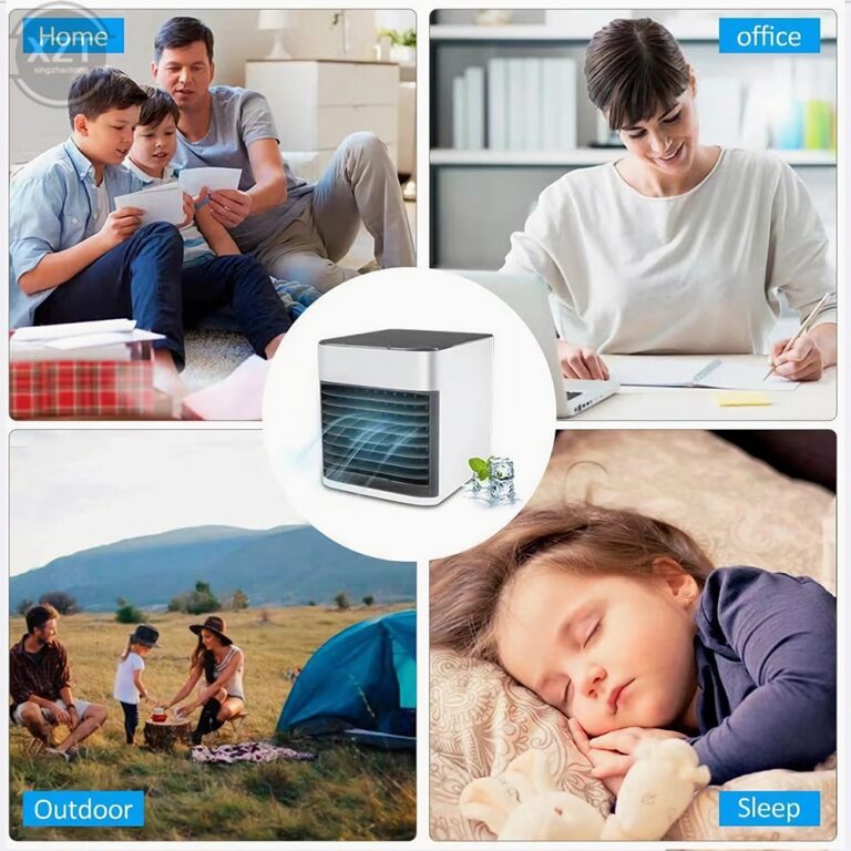 Portable Desktop Mini Air Conditioner: Multi-Function with USB