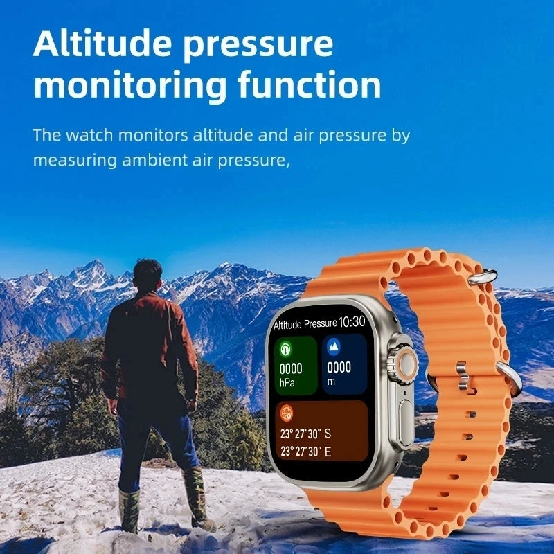 I8 Ultra Max Smartwatch: 1.75" HD Display with Bluetooth Calling