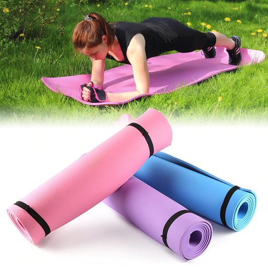 Thick EVA Foam Non-Slip Exercise Fitness Mat : 68 X 24 Inches Yoga Mat