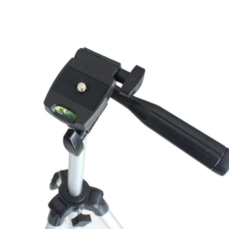 Portable Professional Aluminum Tripod: Phone Holder Included