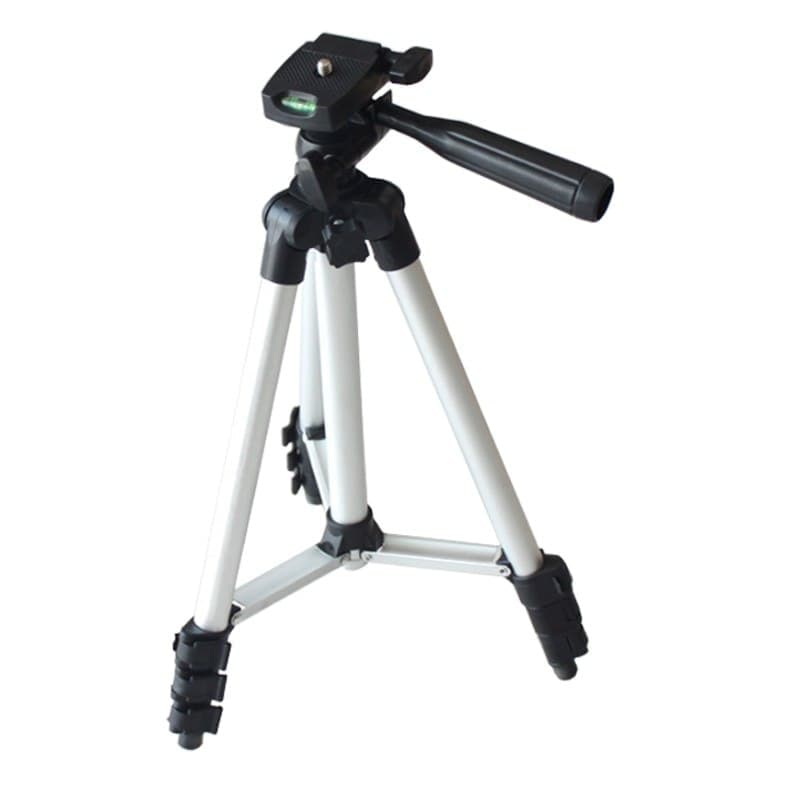 Portable Professional Aluminum Tripod: Phone Holder Included