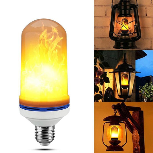 E27 LED Flame Lamp: Fire Effect Bulb Night Light