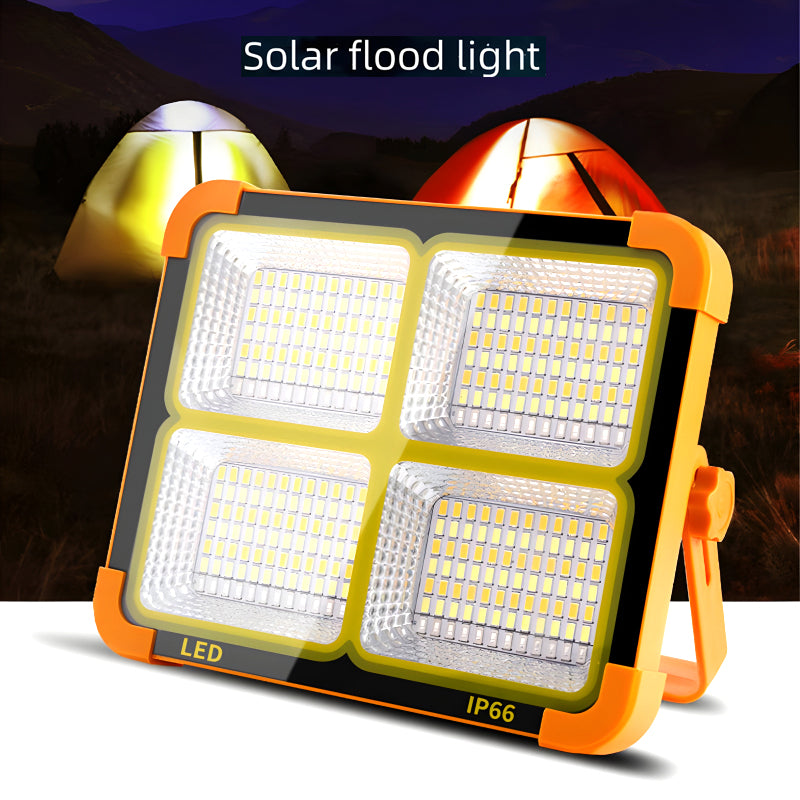 X8 Portable Solar LED Street Light: Rechargeable Off-Grid Lighting