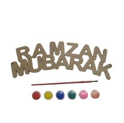 Ramadan Woodworks Kit: Crafty Crescent Creations