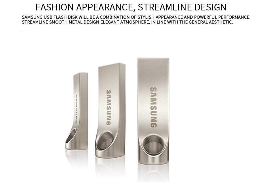 Samsung Metal Flash Drive: USB 3.0 Mini Pen Drive