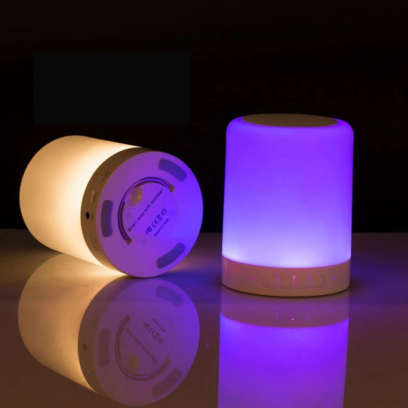 CL-671 Portable Touch Lamp Speaker: Bluetooth Stereo with Calling