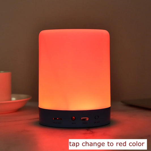 CL-671 Portable Touch Lamp Speaker: Bluetooth Stereo with Calling