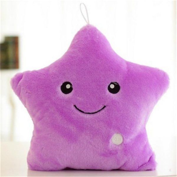 Most Cutest Gift for Kids : Star Shape LED Night Light Pillow